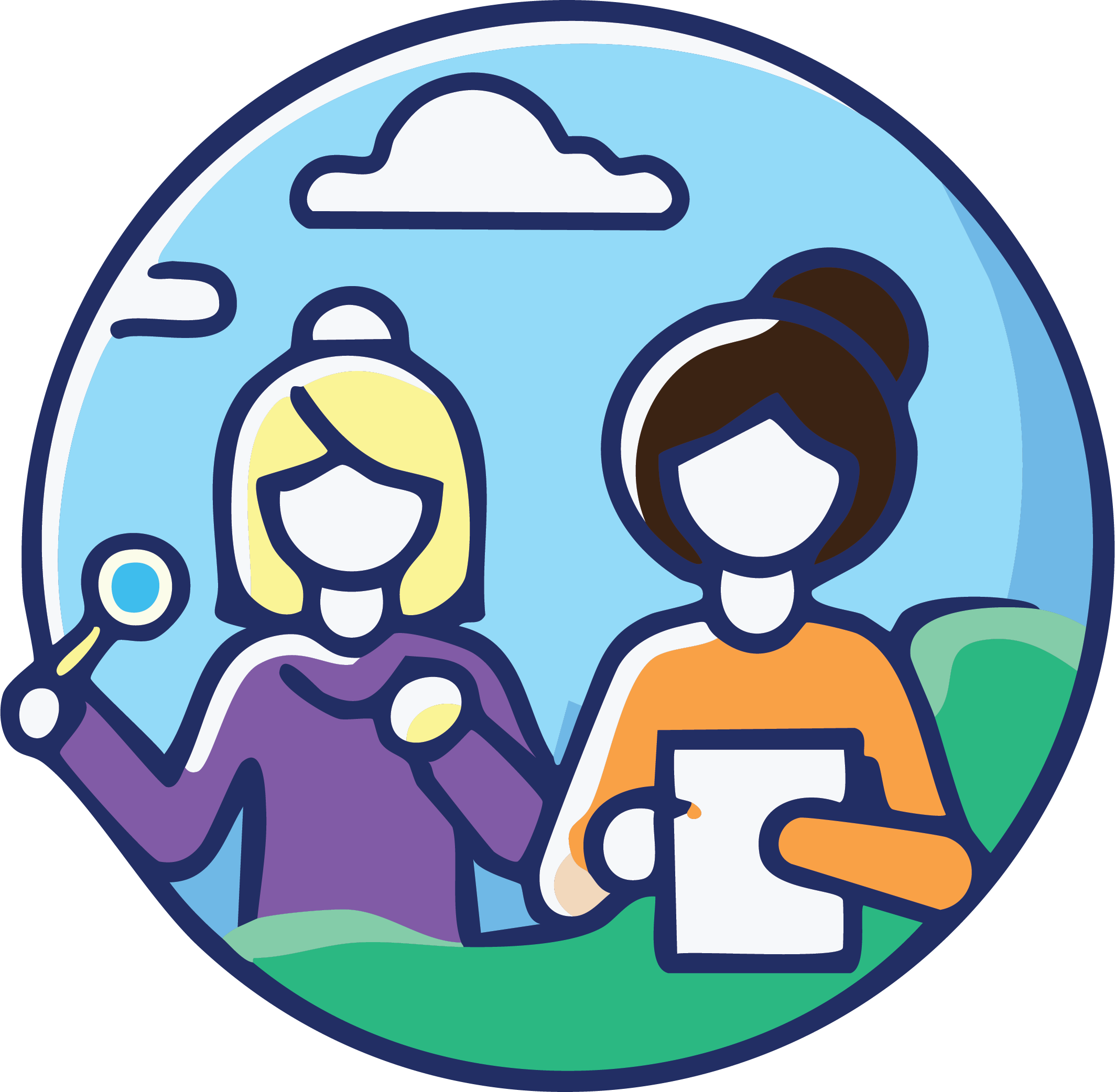 Citizen Scientists Illustration